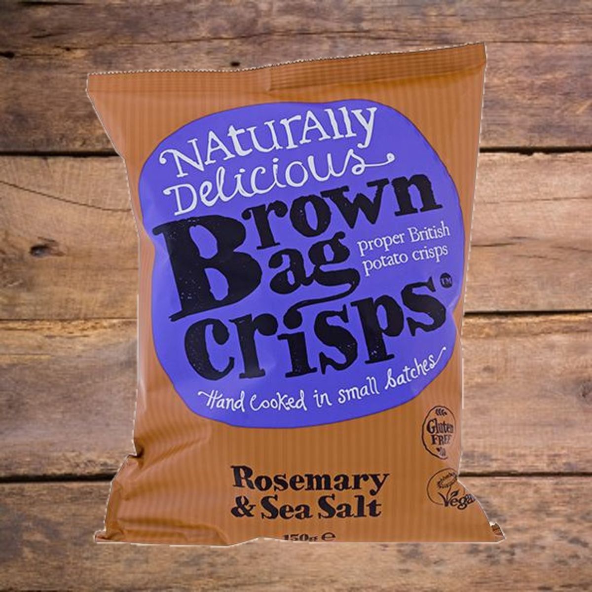 Brown Bag Crisps Rosmarin-Meersalz