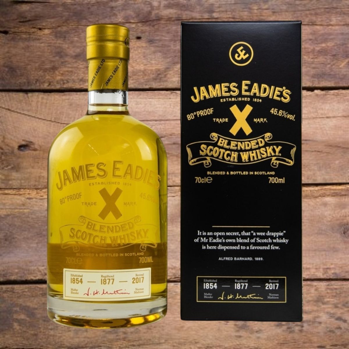 James Eadie's Trade Mark X