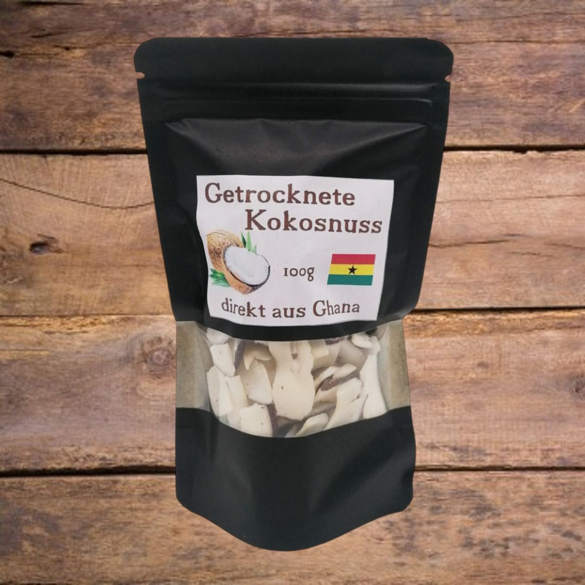 Getrocknete Kokosnuss