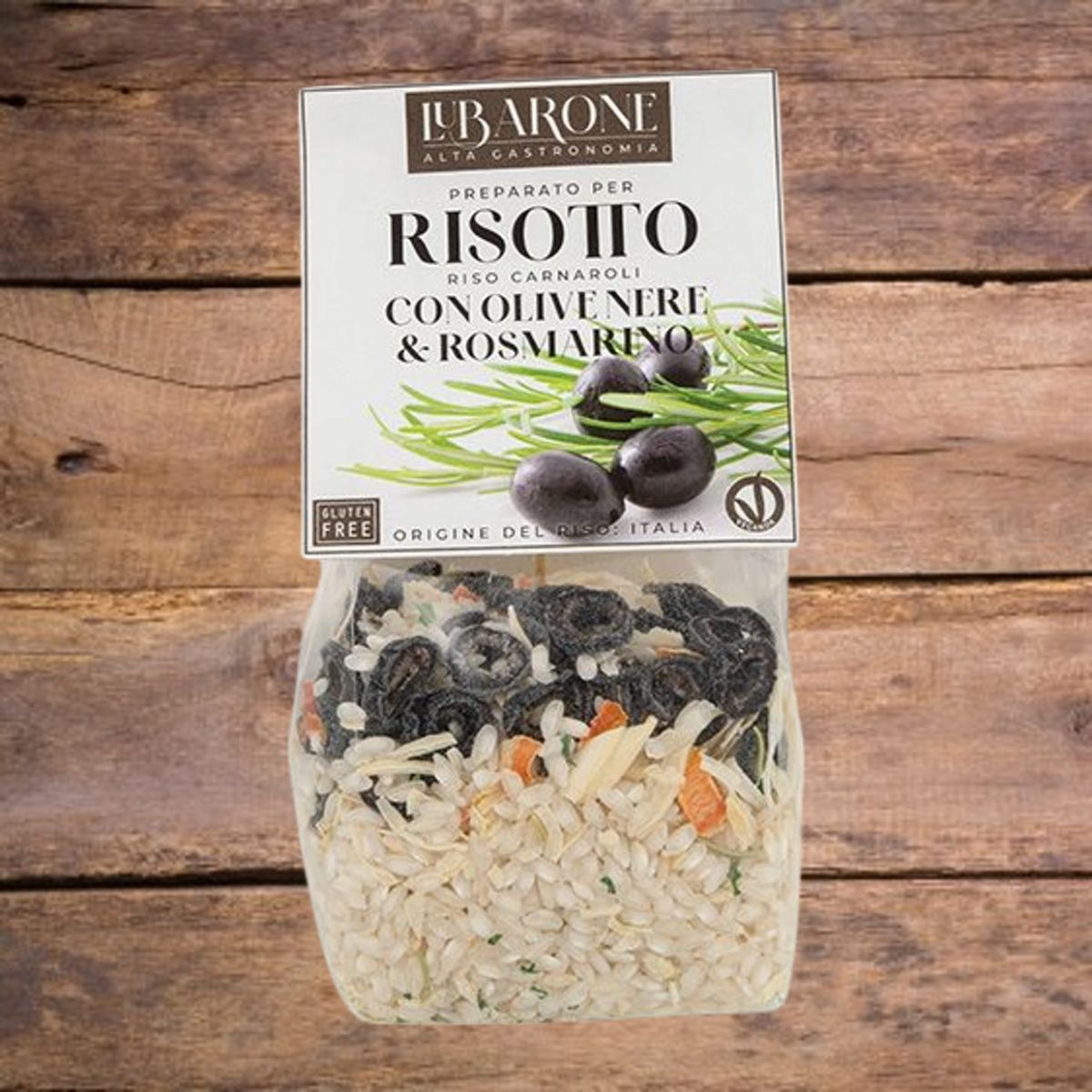 Risotto con Olive Nere & Rosmarino