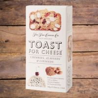 Toast Kirsche und Mandel